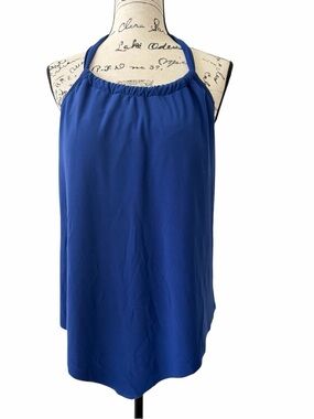 Magicsuit Women’s Royal BlueTankini Swimsuit Top Activewear Pool Resort Coastal